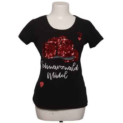 T-shirt (Schwarz) von HangOwear Baumwolle, Elasthan