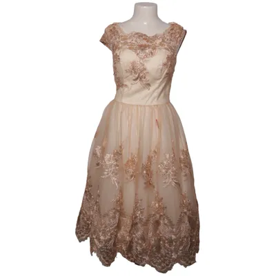 Cocktail dress (Beige) from Chi Chi London Polyamide