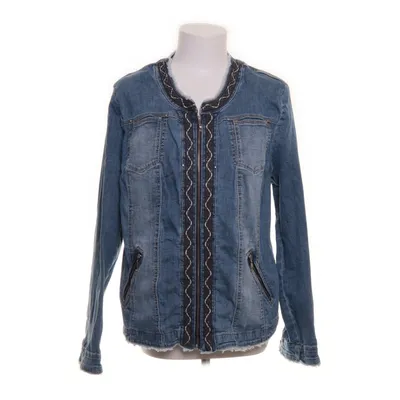 Jeansjacka (Blå) från Canda Premium Bomull, Elastan