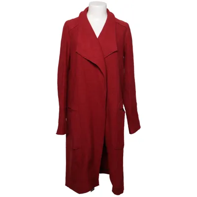 Frakke (Rød) fra Zara Trafaluc Outerwear Collection Viscose, Uld