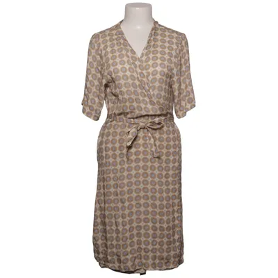 Wrap dress (Beige, Blue, White) from Azzurro