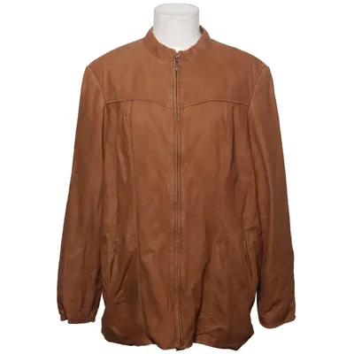Läderjacka (Brun) från Walbusch Skinn, Polyester