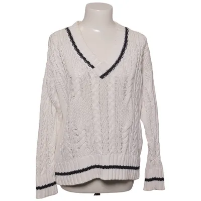 Pull-over (Blanc, Noir) de Gharani Strok Coton