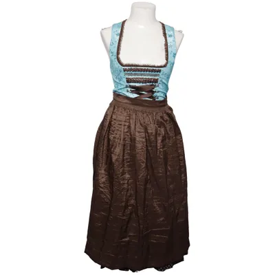 Dirndl (Brun, Blå, Flerfärgad) från Hammerschmid Bomull, Polyamid, Polyester