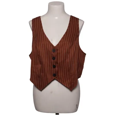 Jakkesætsvest (Brun) fra Shein Curve Polyester