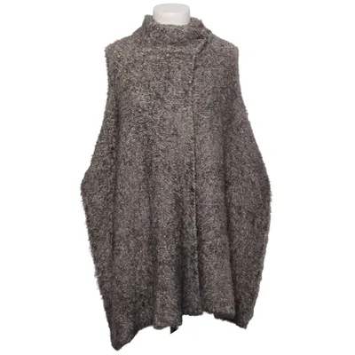 Cardigan (Gris) de Base Élasthane, Polyamide, Laine