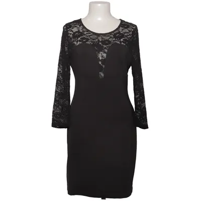 Dress (Black) from You & You Jeans Cotton, Elastane, Polyamide, Polyester