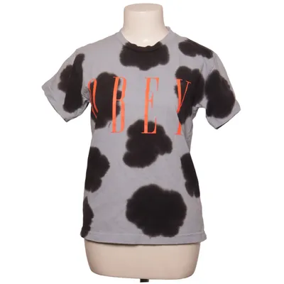 T-shirt (Blau, Schwarz, Orange) von Obey worldwide Baumwolle