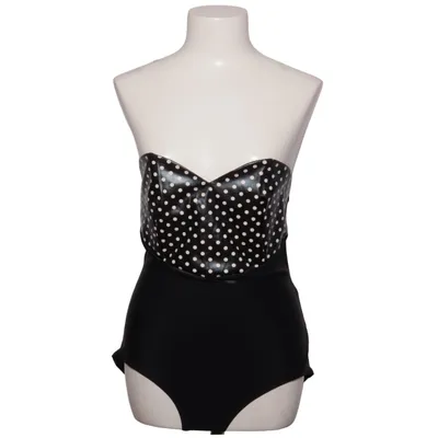 Romper (Zwart, Wit) van Blackmilk Elastaan, Polyamide, Polyester