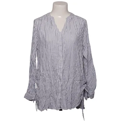 Blouse (Bleu, Blanc) de Gina Tricot Viscose