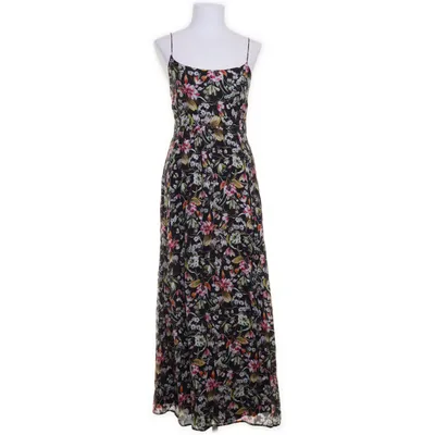 Jurk (Zwart, Meerkleurig) van Hallhuber Zijde, Viscose