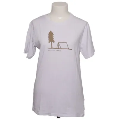 T-shirt (Blanc) de 8848 Altitude Bambou, Coton, Élasthane