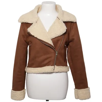 Shearlingjacka (Brun, Beige) från Bella