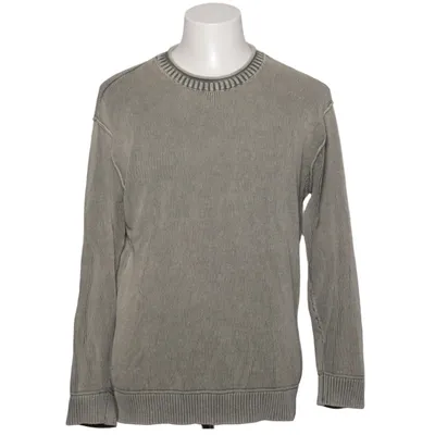 Pull-over (Gris, Vert) de Hollister Acrylique, Coton