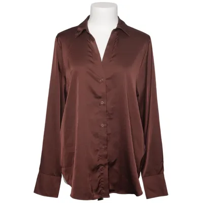 Skjorta (Brun) från H&M Elastan, Polyester