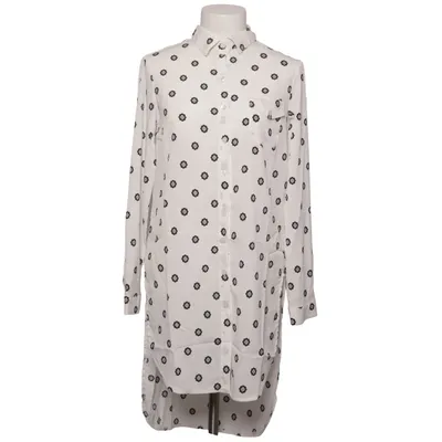 Blousejurk (Wit, Zwart) van THS Elastaan, Polyester