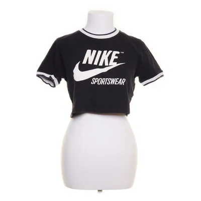 T-shirt (Zwart) van Nike Sportswear Katoen, Elastaan
