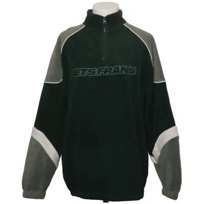 Fleecetröja (Grön, Vit) från Iets Frans Återvunnen polyester