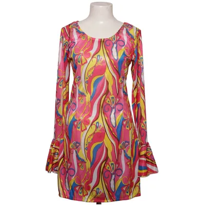 Verkleidung (Pink, Gelb, Blau) von Karneval Polyester