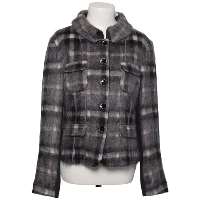 Jacka (Grå, Rosa, Svart, Vit) från Marc Cain Kashmir, Mohair, Polyamid, Polyuretan, Ull