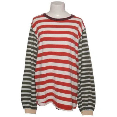 Langarmshirt (Rot, Weiß, Grün) von Free People Baumwolle
