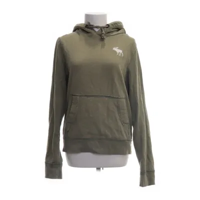 Huvtröja (Grön) från Abercrombie & Fitch Bomull