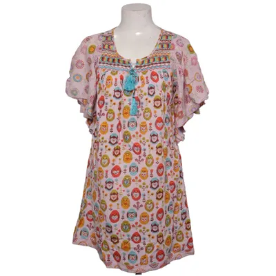 Dress (Pink, Multicolored) from Pepita Perez Cotton