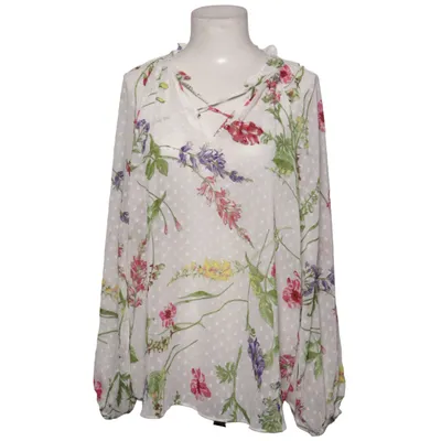 Blouse (White, Multicolored) from Tamara H Polyester