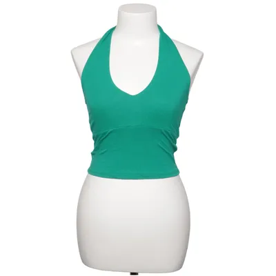 Halternecktopp (Grön) från Hollister Bomull, Elastan