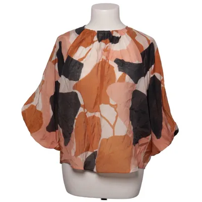 Blouse (Brown, Black, White) from C&A Polyamide, Viscose