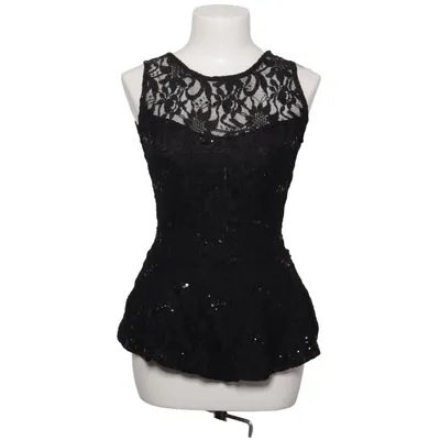 Peplumbluse (Sort) fra Signature Elastan, Polyester