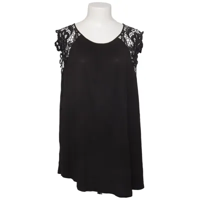 Topp (Svart) från H&M Polyester, Viskos