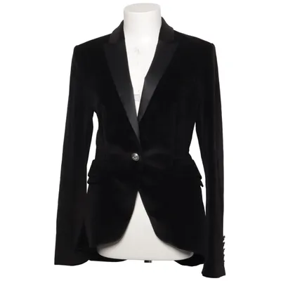 Kavaj (Svart) från Alexander McQueen Bomull, Viskos