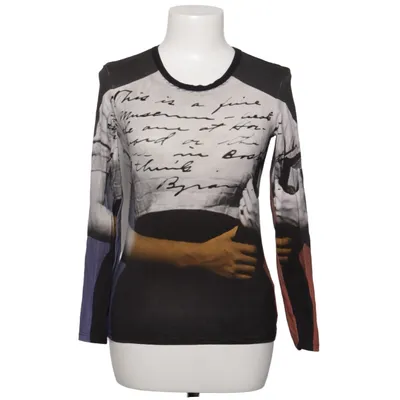T-shirt à manches longues (Noir, Multicolore) de Desigual Coton, Élasthane