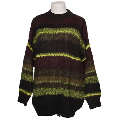 Sweater (Sort, Grøn, Flerfarvet) fra Monki Akryl, Mohair