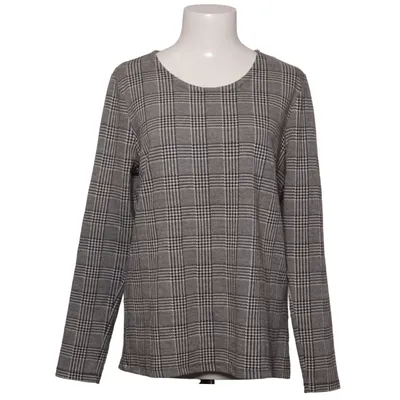 Langærmet t-shirt (Grå, Sort, Hvid) fra Pep Viscose, Polyester