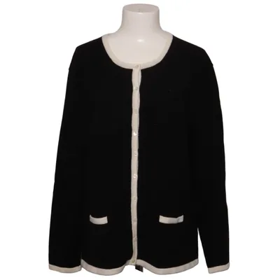 Strickjacke (Schwarz, Weiß) von Ermano Kaschmir