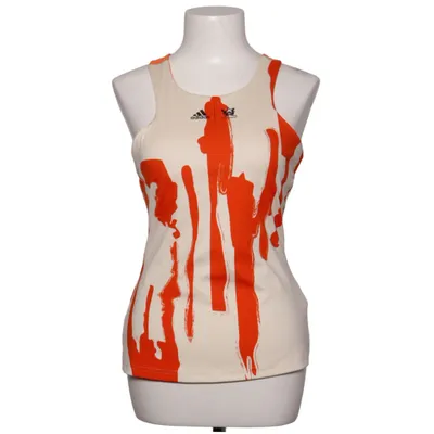 Sport tanktop (Beige, Oranje, Zwart) van Adidas Elastaan, Gerecycled polyester
