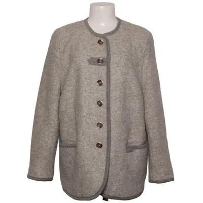 Cardigan (Gray) from Alphorn Acetate, Polyester, Wool