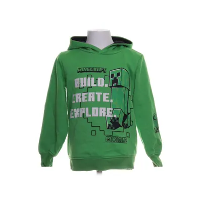 Huvtröja (Grön) från Minecraft Bomull, Polyester