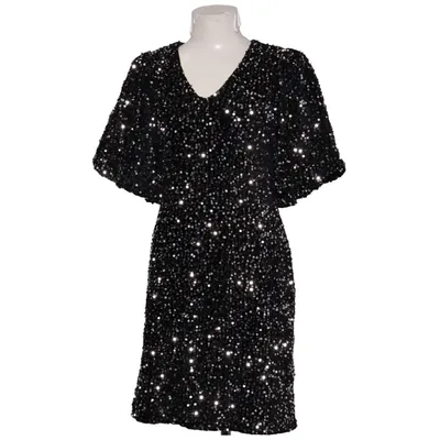 Cocktailkjole (Sort, Sølv) fra Co'Couture Elastan, Polyester