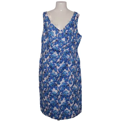 Robe (Bleu, Blanc) de Kaliko Acétate, Lin