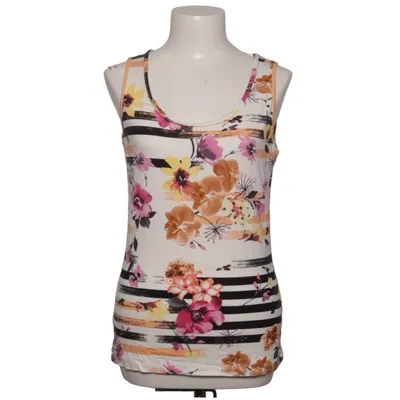 Tank Top (White, Multicolored) from Marinello Elastane, Viscose