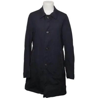 Frakke (Blå) fra Massimo Dutti Bomuld, Polyester