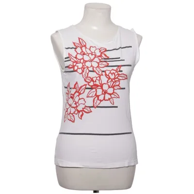 Tank Top (White, Red, Black) from Lecomte Elastane, Viscose
