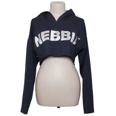 Hoodie (Blue) from Nebbia Elastane, Polyester