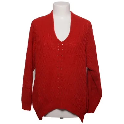 Sweater (Red) from Heart Kiss Acrylic, Polyamide, Viscose, Wool