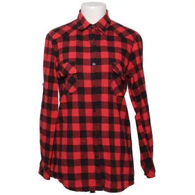 Flannel skjorte (Rød, Sort) fra Matchstick Bomuld