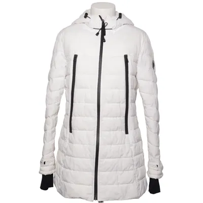 Veste d'hiver (Blanc) de Aura Élasthane, Polyester