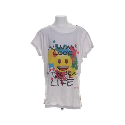 T-shirt (Vit, Flerfärgad) från Emoji Bomull